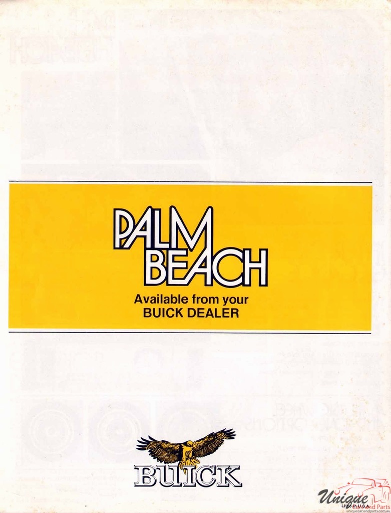 1979 Buick LeSabre Palm Beach Folder Page 2